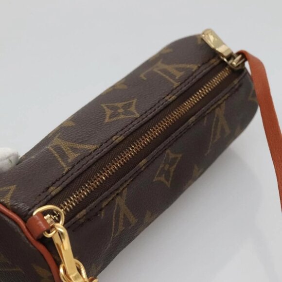 LOUIS VUITTON Monogram Papillon Pouch LV Auth BA4922 - Picture 7 of 16
